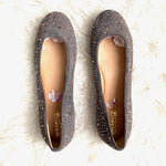 Sperry Top Sider Rhinestone Studded Ballet Flats- Size 8.5