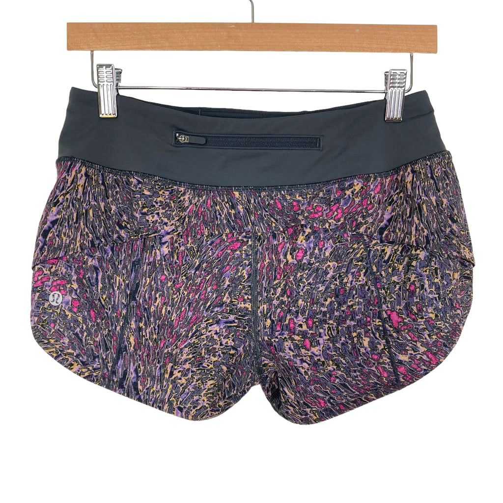 Lululemon Printed Speed Shorts- Size 4 – The Saved Collection