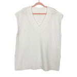 Amaryllis White Sweet & Sour Sweater Vest- Size XL/1X (sold out online, see notes)