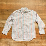 The Beaufort Bonnet Company Pink/Blue Checked Button Down- Size 3T (see notes)