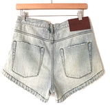 One Teaspoon Mid Waist Light Wash Jean Shorts NWT- Size 26