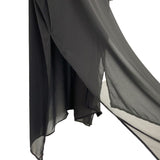 H&M Black Button Closure Sheer Cover Up- One Size