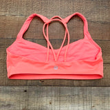Lululemon Bright Peach Sports Bra- Size 6