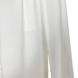 Shein White Jumpsuit with Cape- Size XS (see notes)