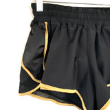 Lululemon Black and Gold Shorts- Size ~4