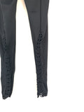 Carbon38 Black Macrame Leggings- Size S