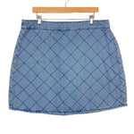 Eloquii Quilted Denim Skirt- Size 14 (sold out online)