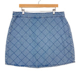 Eloquii Quilted Denim Skirt- Size 14 (sold out online)