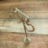 SUGARFIX by BaubleBar Pearl Studs Crystal Heart Hoop Earrings