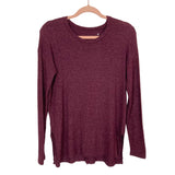 American Eagle Wine Soft & Sexy Plush Top- Size XXS