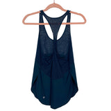 Lululemon Navy Lace Detail Twist Racerback Tank- Size ~6 (see notes)