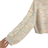 Vestique Cream Color Me Fun Sweater NWT- Size M