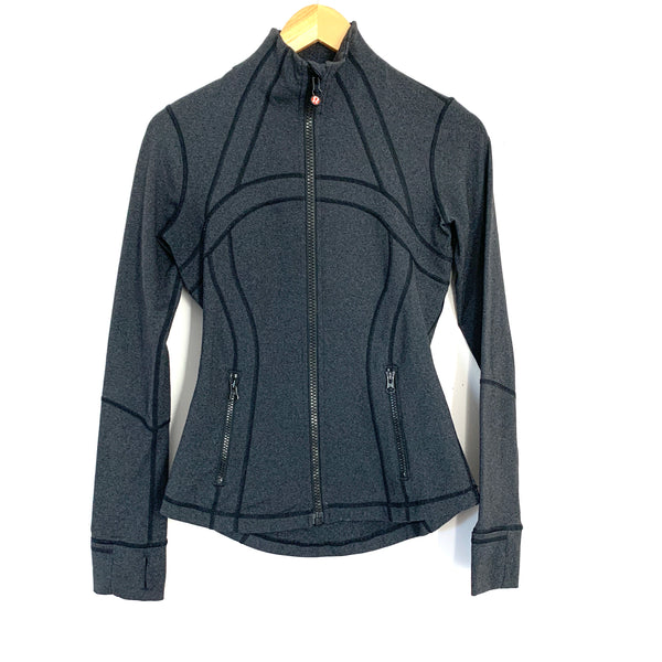 Lululemon Grey Define Jacket- Size ~4 – The Saved Collection