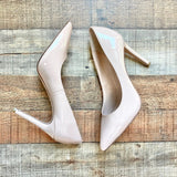 BCBGeneration Tan Patent Leather Pumps- Size 10
