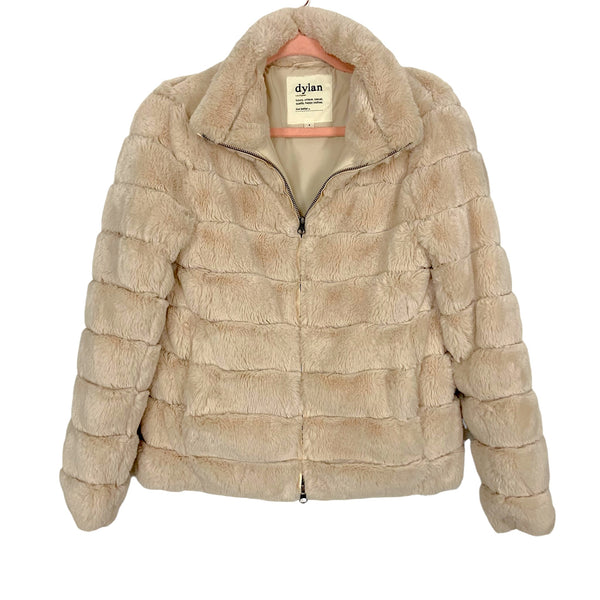 Dylan hooded faux fur jacket online