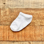 Cat & Jack White Ankle Socks- Size 12-24M