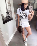 H&M Label of Graded Goods MTV Graphic Heathered Tee- Size S