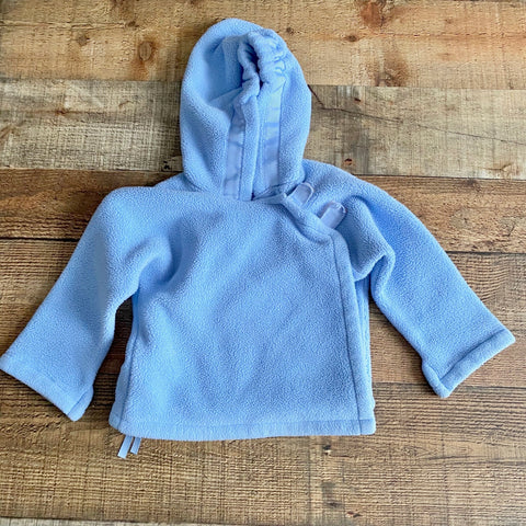 Widgeon Blue Fleece Hooded Jacket- Size 12M