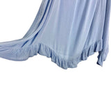 Maurices Blue Tie Back Halter Top- Size 1X