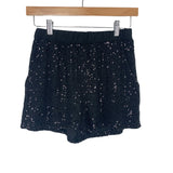 Tyche Black Sequin Shorts- Size S