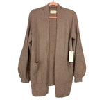 Dreamers Tan Cardigan NWT- Size XS