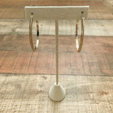 Gold Silver Hoop Earrings