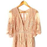 Wishlist Blush Lace Romper- Size S (see notes)