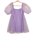 TCEC Purple Baby Doll Dress- Size M