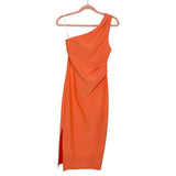 Petal + Pup Orange One Shoulder Nadene Dress NWT- Size 4