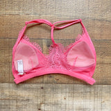 Victoria Secret Pink Lace Bralette- Size S