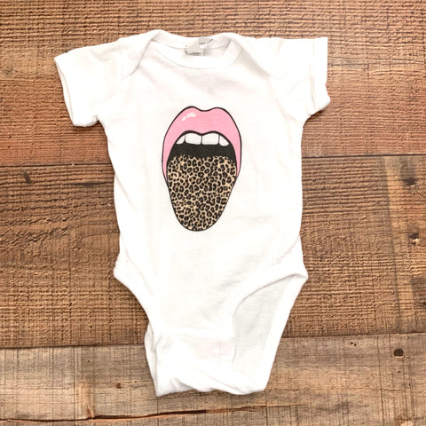 Rabbit Skins Tongue Onesie- Size NB (we have matching mama shirt)