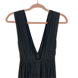 Blue Life Grey Side Slit Maxi Dress- Size XS