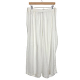 Peace Love World White Wide Leg Pants- Size XS (Inseam 22.5”)