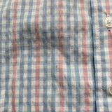 The Beaufort Bonnet Company Pink/Blue Checked Button Down- Size 3T (see notes)