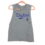 Fanatics Grey Distressed Dukes Tank Top- Size S