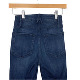 Good American Good Waist Velvet Side Stripe Jeans- Size 00/24 (Inseam 28")