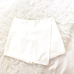 Vestique White Envelope Skort- Size S