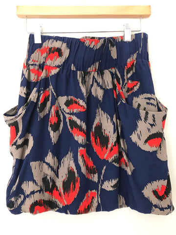 Dolce Vita Silk Skirt with Pockets- Size S