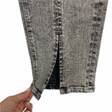 Amazon The Drop Ice Gray Front Seams and Slit Jeans NWT- Size 32 (Inseam 26”, sold out online)