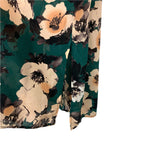 Pink Blush Hunter Green/Floral Kimono- Size S