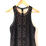 Lovers + Friends Black Lace Dress- Size S