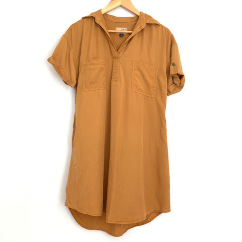 Universal Threads Rust Pocket Shirt Dress with Pockets- Size XS