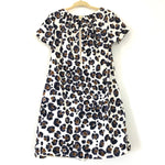 Girl's Youth J Crew Crewcuts Thin Corduroy Leopard Print Dress- Size 6