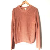 H&M “Basic” Pink Knit Sweater-Size L