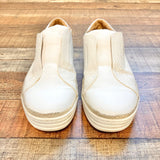 Universal Thread Cream Faux Leather Slip On Kalliope Sneakers- Size 9 (sold out online)