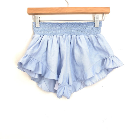 Peixoto Light Blue Swim Cover Up Shorts NWT- Size S