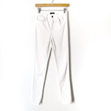 a.n. designs White High Waisted Skinny Jeans- Size 4 (Inseam 31” see notes)