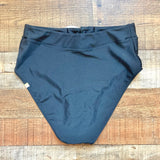 Summersalt Black High Waisted Bikini Bottoms- Size 8 (we have matching top)