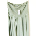 Aerie Green Strapless Tiered Dress NWT- Size XS