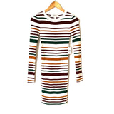 Forever21 Contemporary Striped Ribbed Sweater Dress NWT- Size S